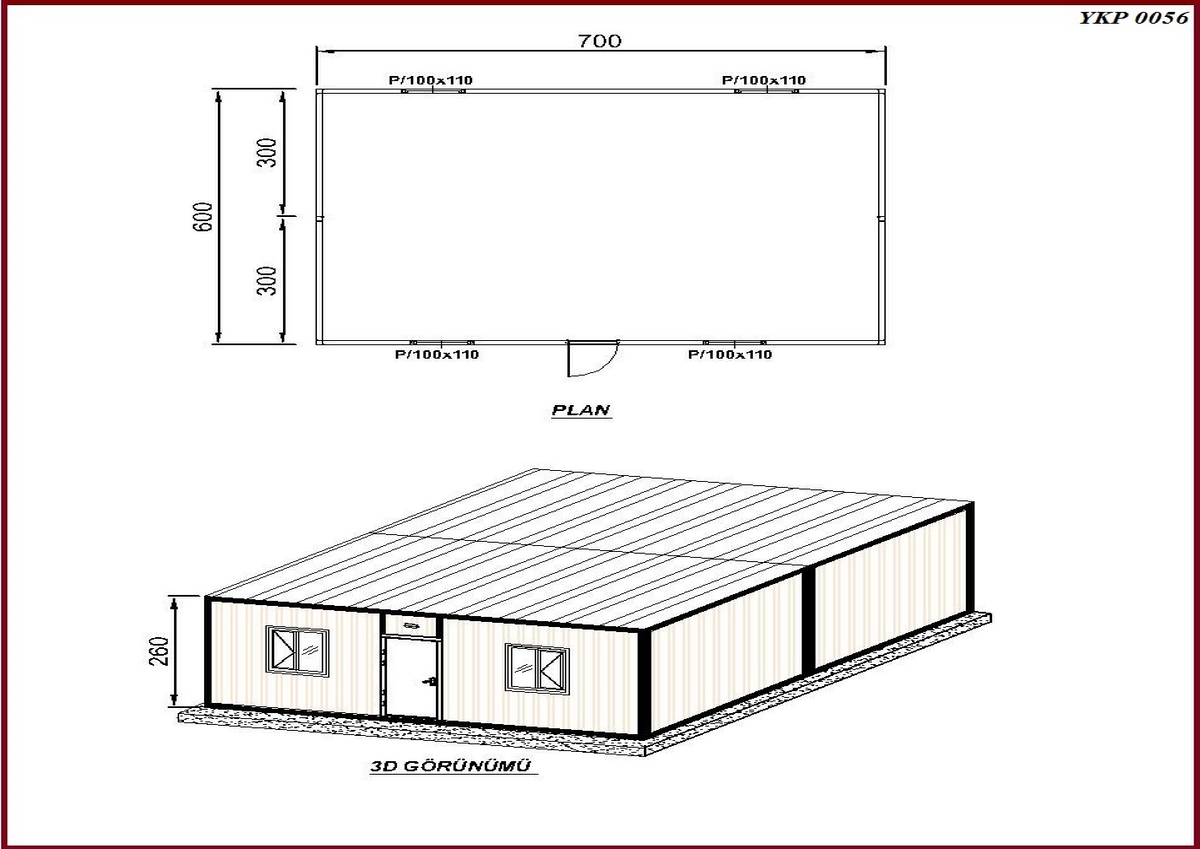 Şantiye Tipi Konteyner Sistemler