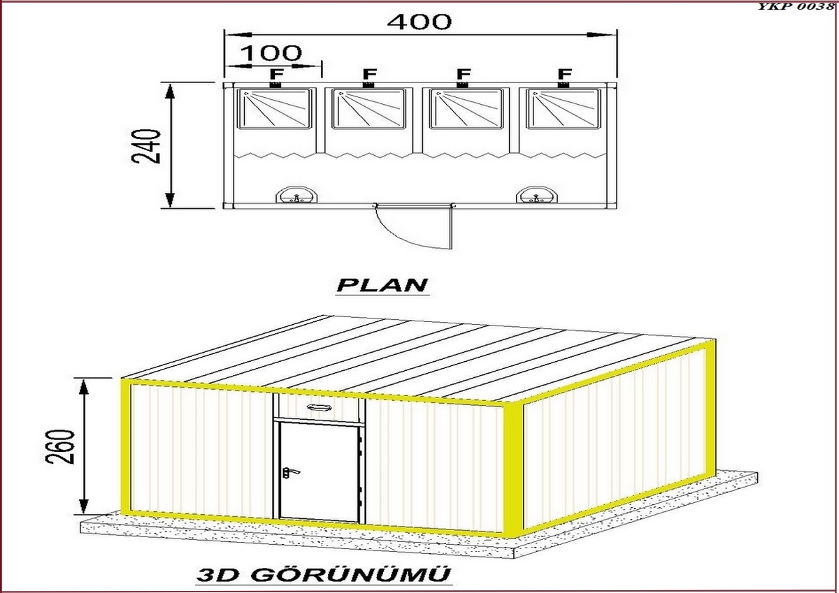 Şantiye Tipi Wc Ve Duşlar Sistemler